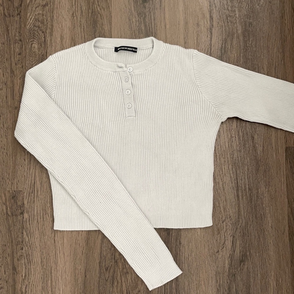 Brandy Melville Light Blue Long Sleeve